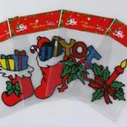 Decoration Christmas Gifts Decoration Removable Pvc Gel Glass Window Art Stickers