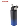 2019 new design hot sales silicone straw lid for big mouth stainless steel water bottle
