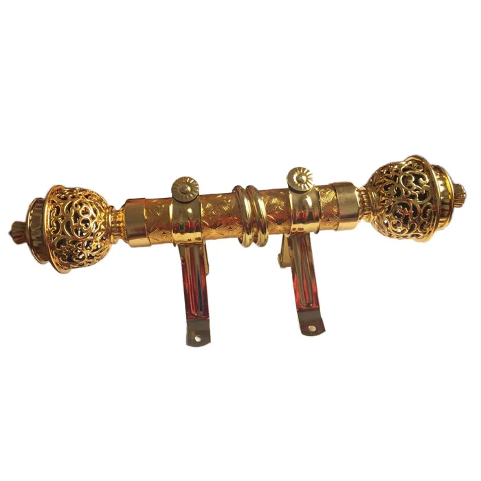 New Design Curtain Rod Price Window Pipe Hotel Decoration Drapery
