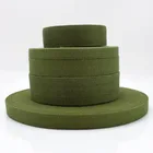 Deepeel AP190 1.5CM Safety Strap Polyester Cotton Army Green Canvas Strap Nylon Webbing Trim For Bag