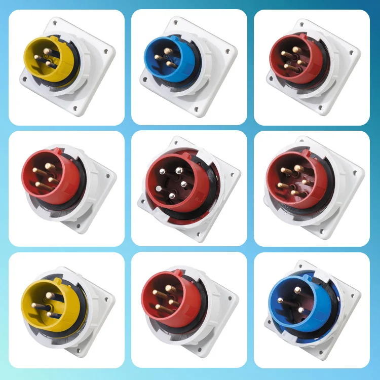 China Supplier Saip High Quality Reefer Container Electric Coupler Plug Ip67/32a/4p Buy