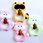 Wholesale Soft Safety Animal Kids Chew Toys Silicone Baby Teether