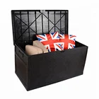 household goods plastic household hollow out storage box/Good price new style plastic rattan box