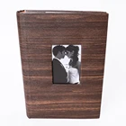 Custom diy PU or wood album cover photo page album