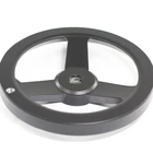 Plastic Three- Spokedever arms with Unthreaded Through Hole and Revolving Handle 10-16*150