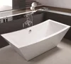 Simple and contemporary cheap rubber oasis acrylic freestanding bathroom bathtubs for sale and wholesale
