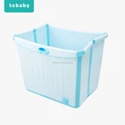 High quality and big volume foldable baby bathtub