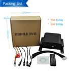 SD Car Manual Mini Realtime Video/Audio Input User 4CH With Remote Controller Hd Car Dvr