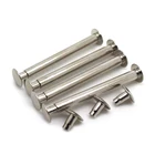 M2.5 Flat head screw copper/aluminium anodized color Chicago /blinding post book Screw