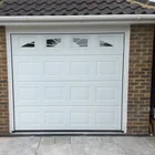 overhead sectional 16x8 garage door plastic window inserts