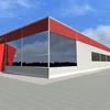 low cost prefabricated steel building warehouse/workshop/steel plant in China
