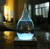 Creative Water Shape Ornaments Wholesale Decorative Weather Forecast in Glass Crafts Bottle Storm Glass