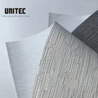 Double Layer Window Roller Shades Blinds Zebra Fabric