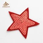 Customized Sequin Design Shining Colorful Embroidery Applique