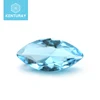 Best Quality Light Blue Mariquise Gemstone Jewelry Making Glass Stone