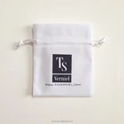 promotional cheap small custom velvet drawstring pouch bag