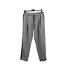 Hot Sale Light Grey Drawstring Poly Cotton Side Stripes Fake Pocket Men's Sweatpants Jog Pants For Male