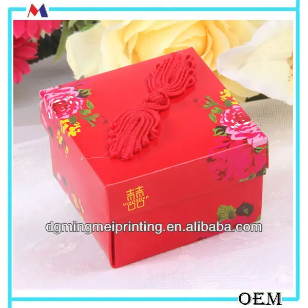 wedding paper gift box design/paper box in sivakasi