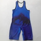 custom athletic spandex wrestling singlets