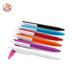 Cheap Custom Plastic School Office Ballpen Click Spring Ballpoint Pen