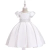 New Fashion Baby Clothes Pretty Baby Girls Party Wear Short Sleeve Dress L5074