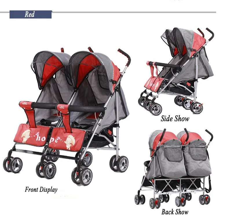 Double Baby Stroller for Twins