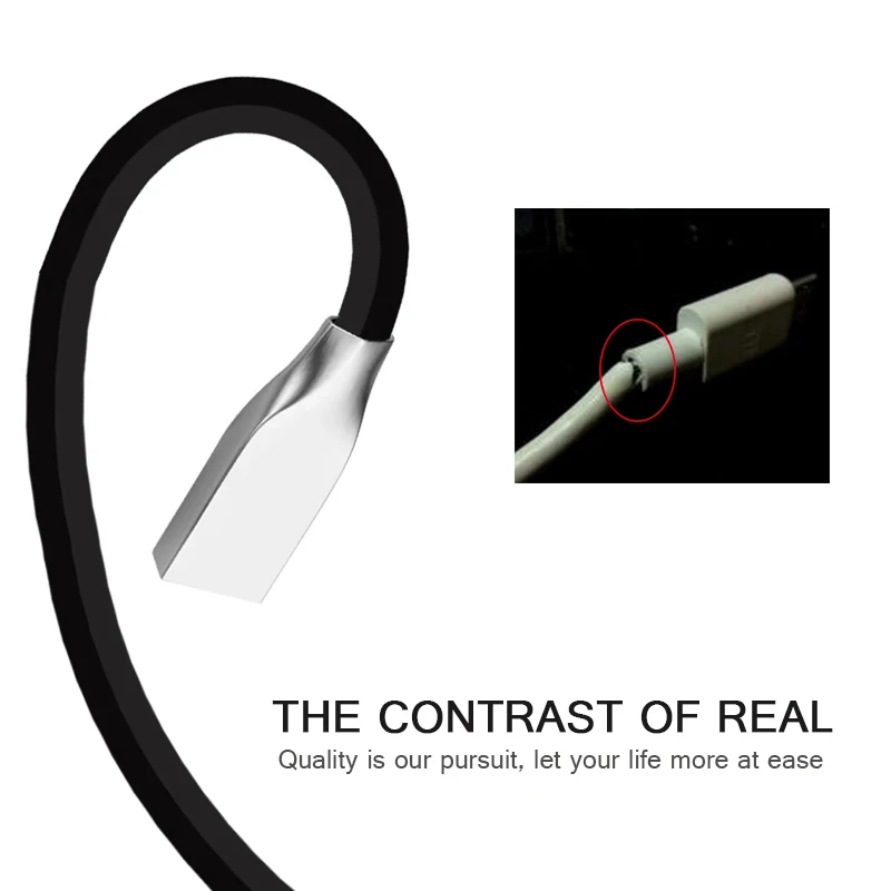 Fast Charger Zinc Alloy USB C Cable For Nexus 5X - ANKUX.COM