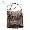 Exclusive Design BOHO Bags Women Handbag Hippy Gypsy Shoulder Bags Ethnic Tribal Bags with POM POM decoration