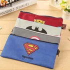 Canvas Pencil Pen Case Coin Purse Pouch Zipper Cosmetic Makeup Bag