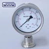 WYYW vacuum mbar low digital oil air water pressure gauge 1/4 npt oil filled manometer