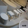 japanese style resin stone shower stool wall shower stool
