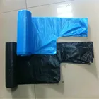 Eco-friendly recyclable plastic t-shirt garbage bag trash bags on roll
