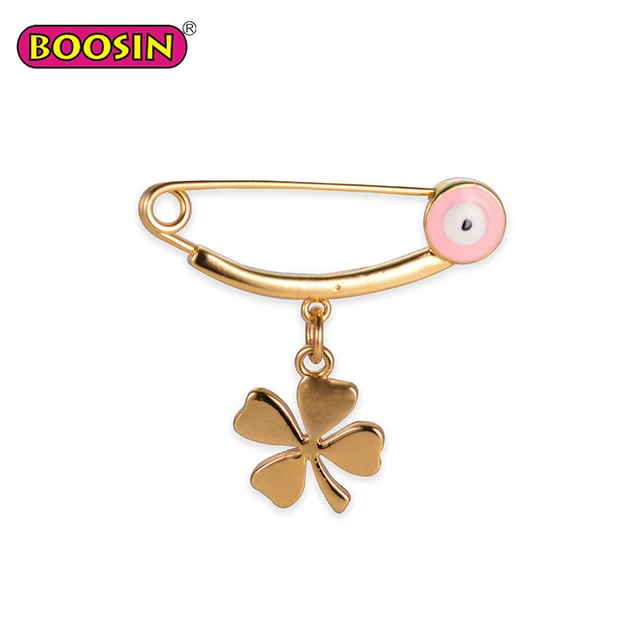 manufacturer cheap price metal baby shower gift evil eye safety
