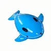 Cute Blue Whale Floating Toy Inflatable Whale Pool Rider For Kids