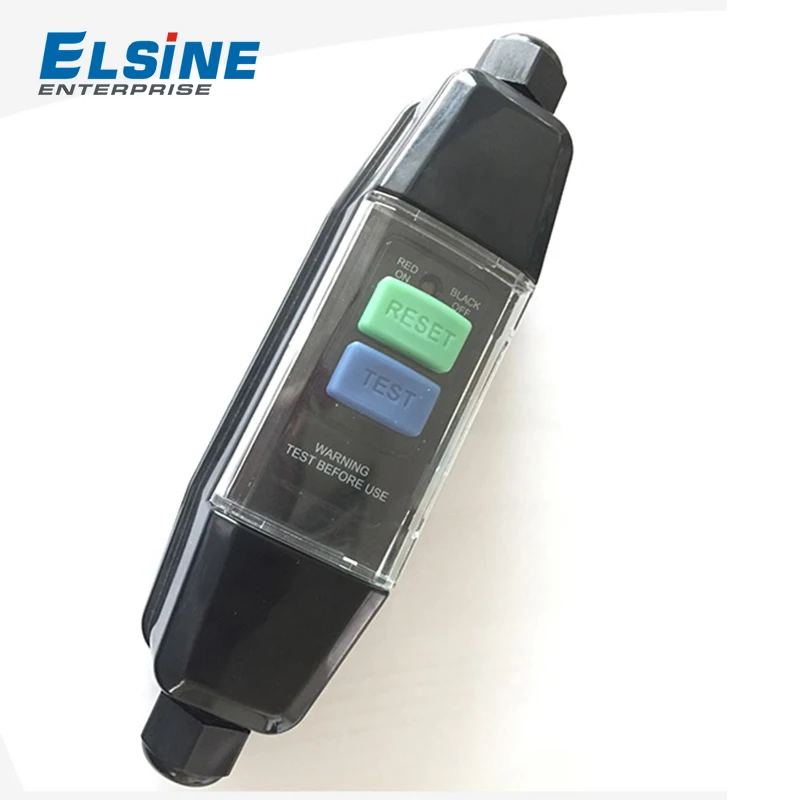 Outdoor Waterproof In Line 10ma Electrical Portable Residual Current