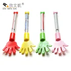 Free Sample Colorful Advertising Slogan Promotional Finger Hand Banner Pen