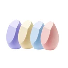 Private label pink soft face beauty makeup foundation sponge blender