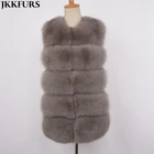 Fur Manufacturer Fashion Style Best Selling Real Fox Fur Vest for Women