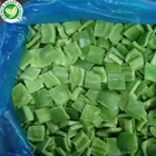 IQF frozen green chili pepper dice cube slice