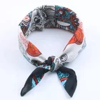 cheap 100% cotton custom fashion accessory multifunctional big square design flag pattern bandana printing for ladies