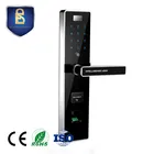 China supplier RFID card biometric fingerprint digital door lock with Hidden Touch password keypad