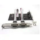 PCI to 4 RS232 DB9 Serial Port Adapter Card with 16550 UART