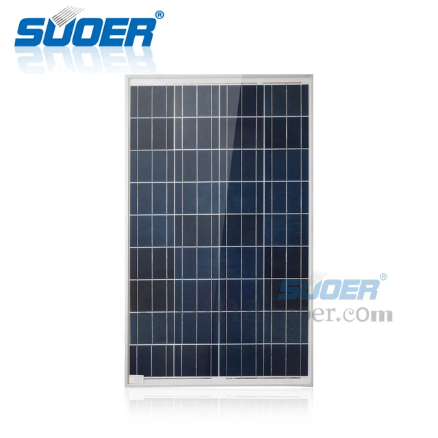 Suoer solar panels high efficiency polycrystalline cell 18v 100w sunpower solar panel