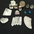 One-Stop Service Stones about 1-6" Customized Wholesale High Quality NATURAL Stones Polished Solid Clear Rock Crystal