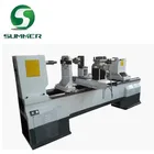 Torno de madeira SM1530 Duplo Fuso da Máquina Torno Cnc