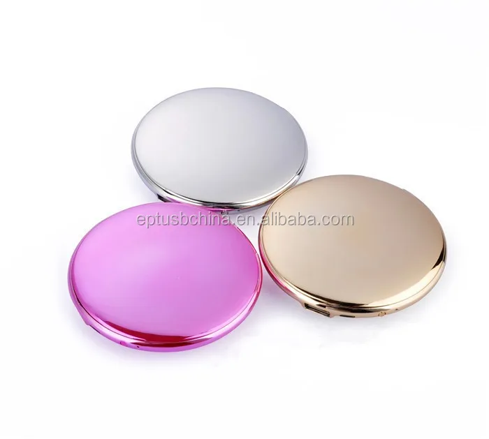 small round mirror slim power bank with mirror 2600mah 505255 - ANKUX.COM