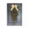 Felt christmas garland modern christmas wreath in door