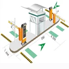 Parking lot sensor system Full automatic parking guidance system management software Parking lot management system