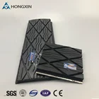 High wear resistant 13 mm 15 mm 18 mm thickness China elevator drive pulley lagging pads