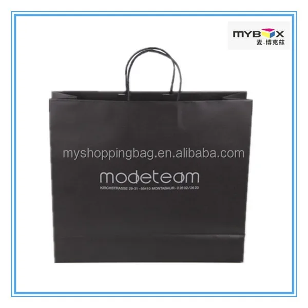 eco-friendly hot selling kraft paper bag with matt lamination